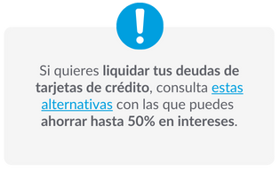 Préstamos para consolidación de deudas