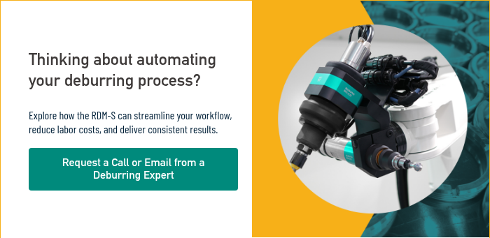 Thinking about automating your deburring process?  Explore how the RDM-S can streamline your workflow, reduce labor costs, and deliver consistent results.  {{ include_custom_fonts({"DIN Alternate Bold":["Semi Bold"]}) }}