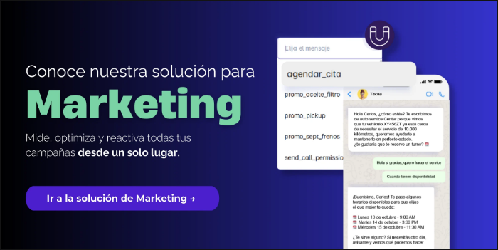 Conoce la solución de Marketing