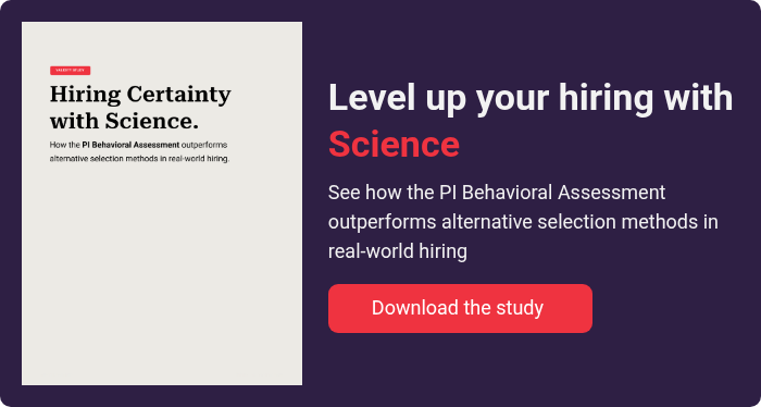 The Predictive Index Ecological Validity Study