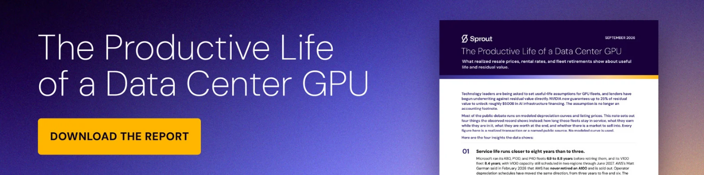 The Productive Life of a Data Center GPU