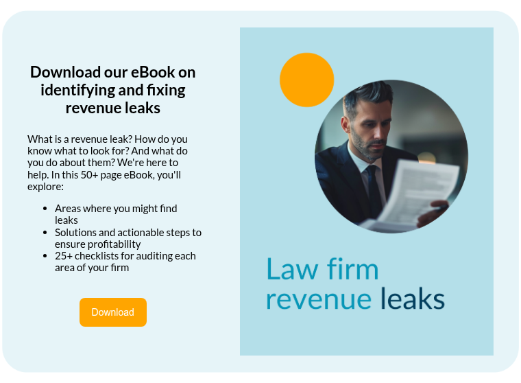 Download our eBook on identifying and fixing revenue leaks &nbsp;