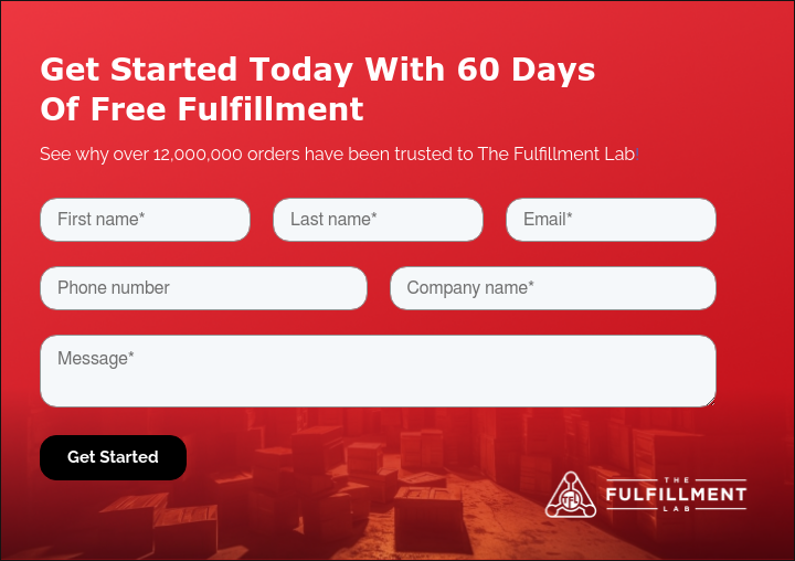 Get Started Today With 60 Days Of Free Fulfillment