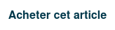 Acheter cet article
