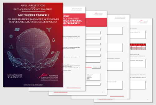 Télécharger le dossier de candidature à l'appel à projets 2020 Autour de l'énergie !