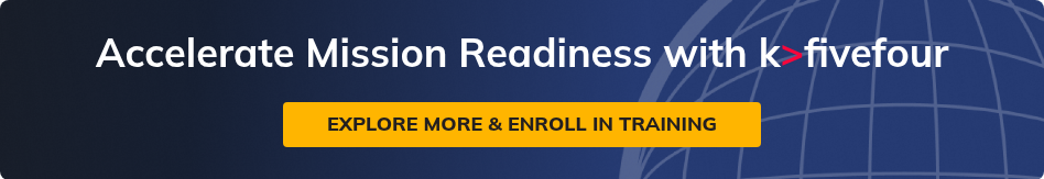 Accelerate Mission Readiness with k>fivefour &nbsp;