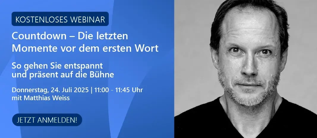 Zum Webinar anmelden: Sales Pitches die überzeugen