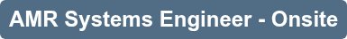 AMR Systems Engineer - Onsite