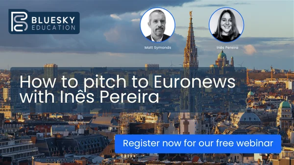 How to pitch to Euronews with Inês Pereira