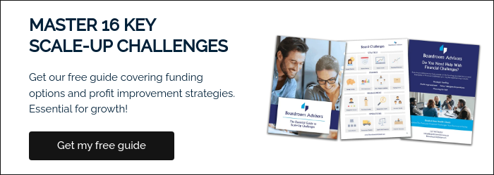 MASTER 16 KEY SCALE-UP CHALLENGES   Get our free guide covering funding options and profit improvement strategies. Essential for growth!