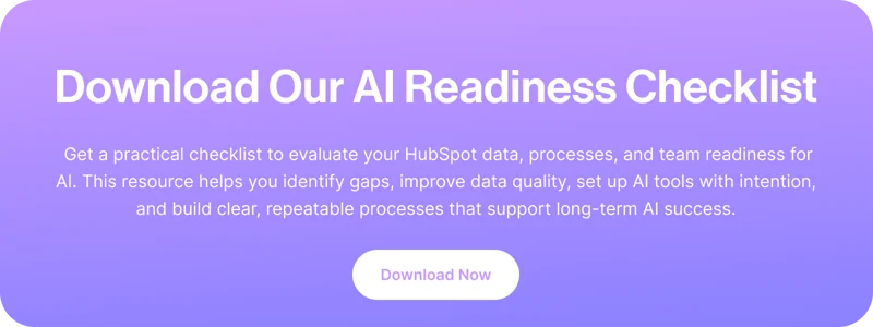 AI Readiness Checklist