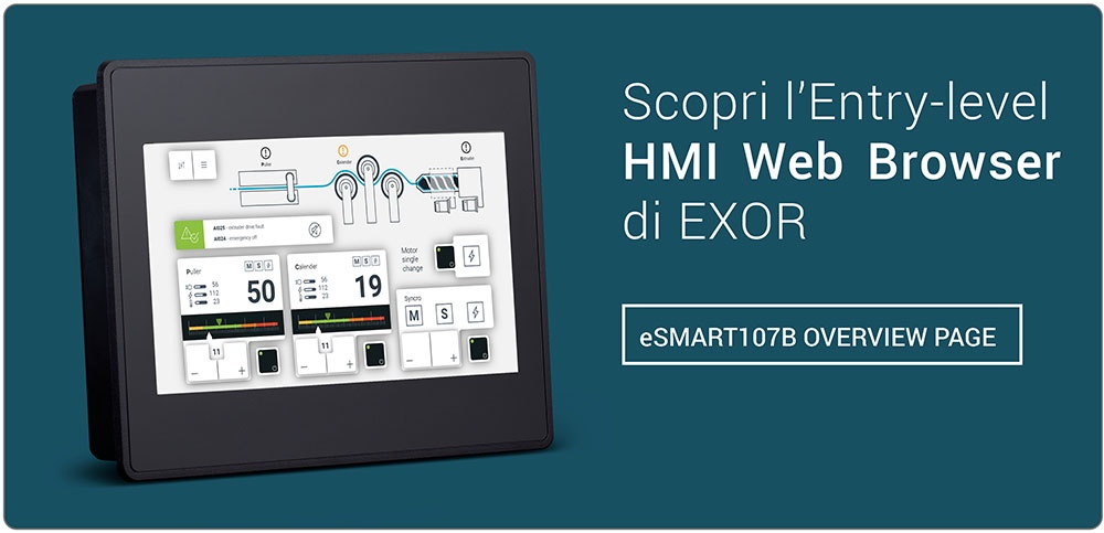 Entry level HMI web browser HMI