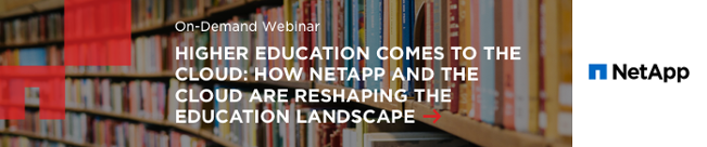 Higher education comes to the cloud webinar