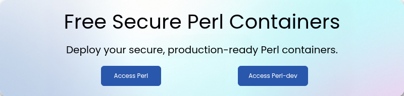 Free Secure Perl Containers  