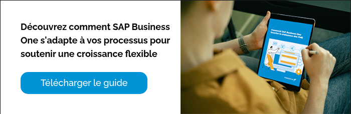 Découvrez comment&nbsp;SAP Business One s'adapte à vos processus pour soutenir une croissance flexible &nbsp;