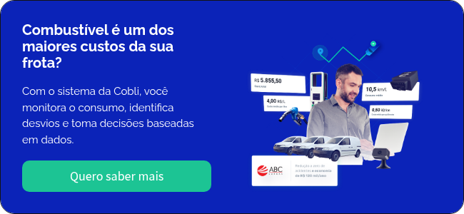 Combustível é um dos maiores custos da sua frota?   Com o sistema da Cobli, você monitora o consumo, identifica desvios e toma decisões baseadas em dados.  