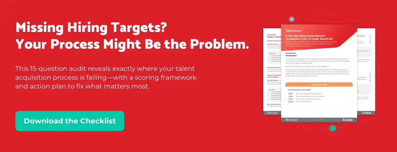 Talent Acquisition Audit Checklist CTA