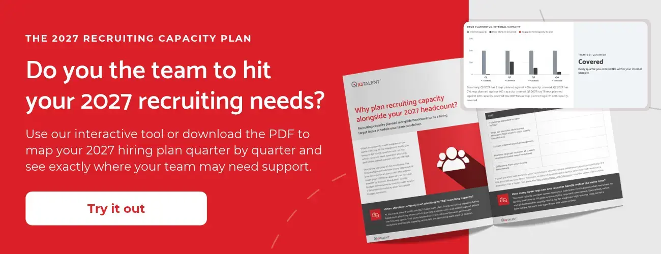 2027 Recruiting Capacity Plan CTA