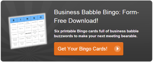 business babble bingo