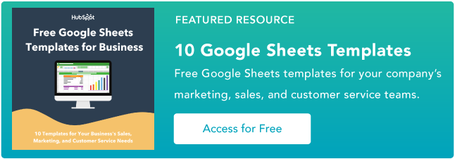 0cedc81d d358 4517 bd55 4a26f49c5a4e - 21 of the Best Free Google Sheets Templates for 2024