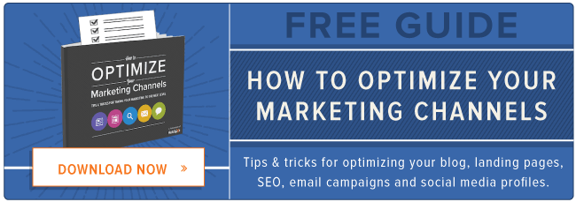 optimize marketing channels