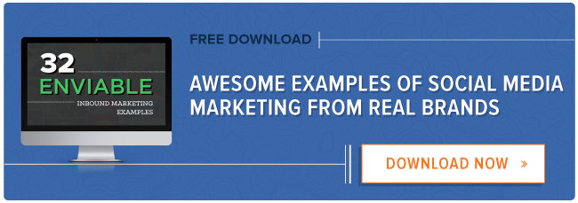 download enviable social media marketing examples