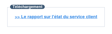 Téléchargement  >> Le rapport sur l'état du service client