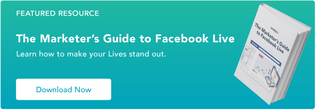 Facebook Live Guide