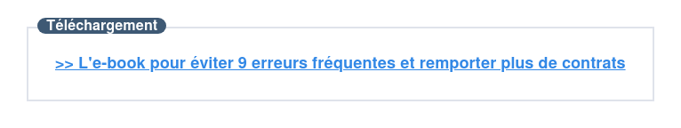 Téléchargez cet e-book pour éviter 9 erreurs fréquentes et remporter plus de contrats