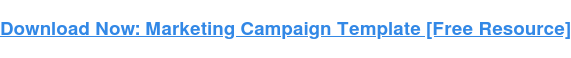 Download Now: Marketing Campaign Template [Free Resource]