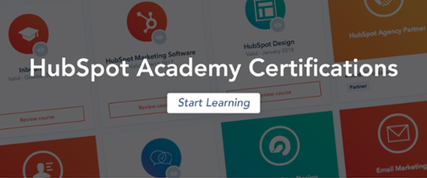 HubSpot Academy Certifications