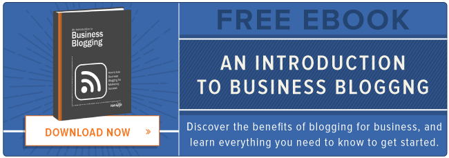 free business blogging guide