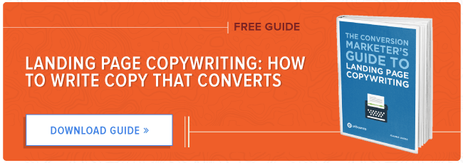 free guide to landing page copywriting