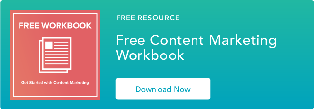 Free Content Marketing Workbook