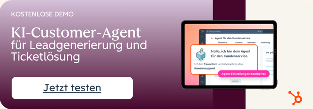 Kostenlose Demo starten: HubSpot Customer Agent