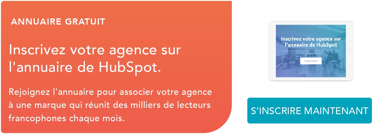Annuaire Agence HubSpot