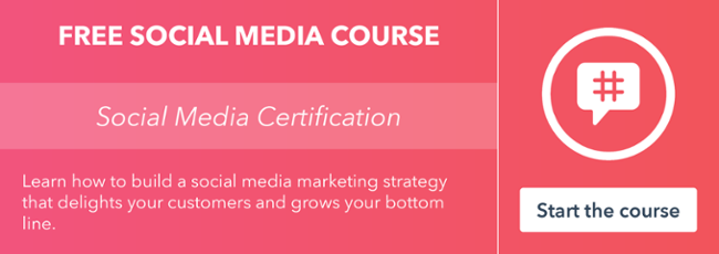  Get accredited in social networks by HubSpot Academy!