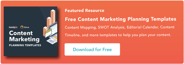 free download: content planning template