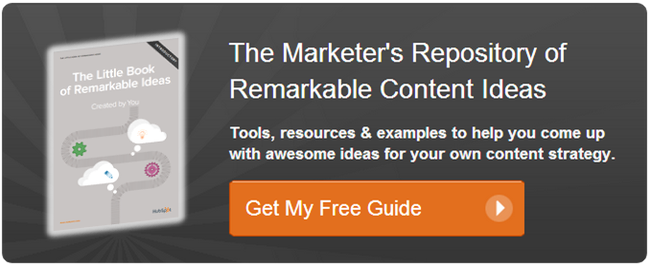 get your remarkable content ideas guide