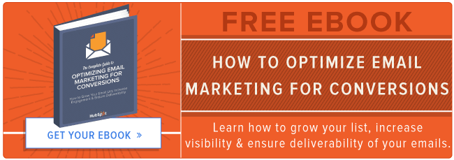 optimizing email marketing ebook