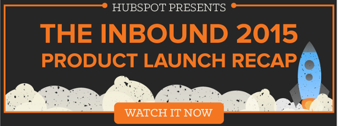 从INBOUND15查看HubSpot的新产品