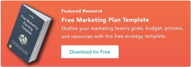 Marketing Plan Template