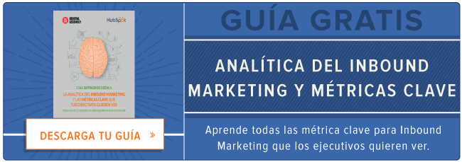 Analiticas del Inbound Marketing y metricas clave