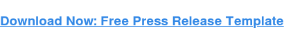  Free Press Release Template