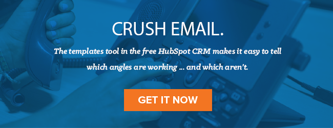 Email tool in HubSpot CRM