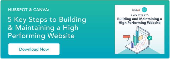 Canva HubSpot Website Ebook