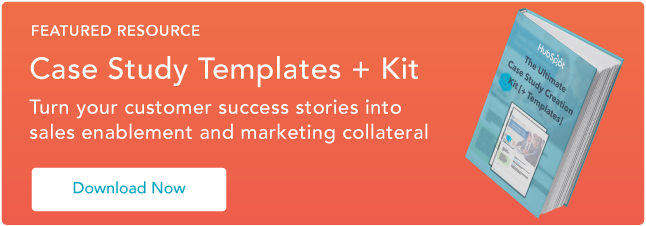 case study template hubspot