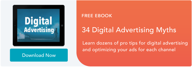 Digital advertising myths ebook