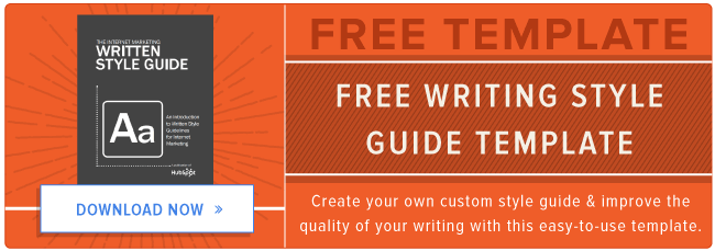 How To Create A Writing Style Guide Built For The Web [free Template]