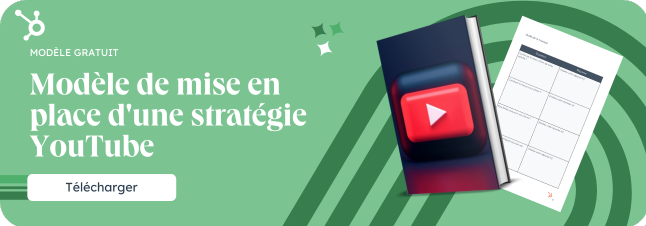 Modèle de mise en place d'une stratégie YouTube